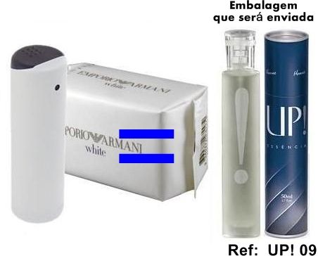 UP! 09 - Emporio Armani White * - Perfume Masculino 50ml